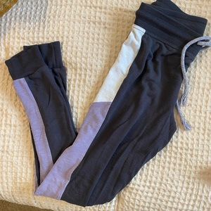 color blocked sweats